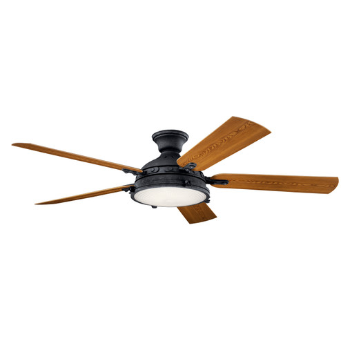 Hatteras Bay 60''Ceiling Fan in Distressed Black (12|310017DBK)