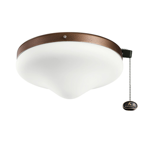 Accessory LED Fan Light Kit in Weathered Copper Powder Coat (12|380010WCP)