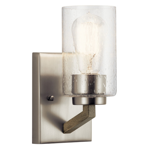 Deryn One Light Wall Sconce in Distressed Antique Gray (12|43038DAG)