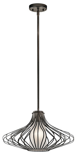 One Light Pendant in Olde Bronze (12|43201OZ)