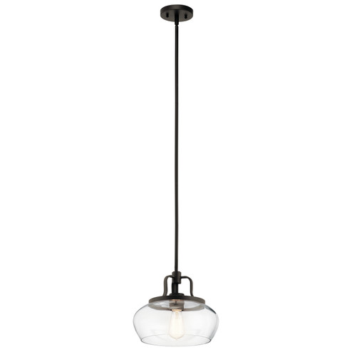 Davenport One Light Pendant/Semi Flush Mount in Olde Bronze (12|43903OZ)