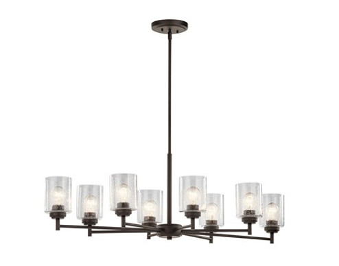 Winslow Eight Light Chandelier in Olde Bronze (12|44035OZ)