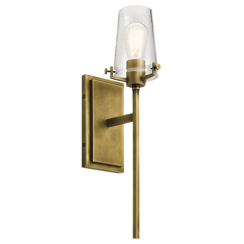 Alton One Light Wall Sconce in Natural Brass (12|45295NBR)
