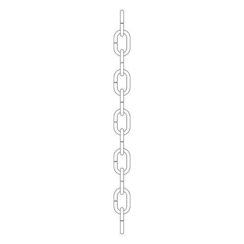 Accessory Chain in Anvil Iron (12|4901AVI)