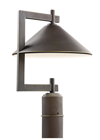 Ripley One Light Outdoor Post Mount in Olde Bronze (12|49063OZ)