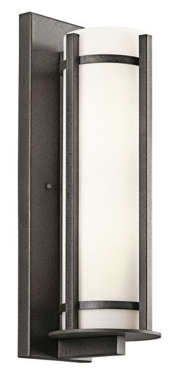 Camden Two Light Outdoor Wall Mount in Anvil Iron (12|49120AVI)