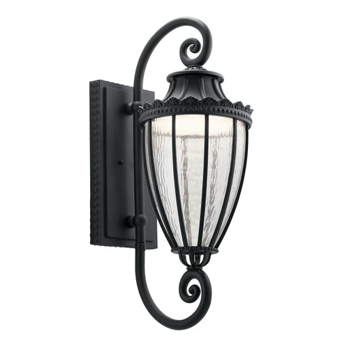 Wakefield LED Outdoor Wall Mount in Textured Black (12|49753BKTLED)