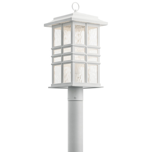 Beacon Square One Light Outdoor Post Mount in White (12|49832WH)