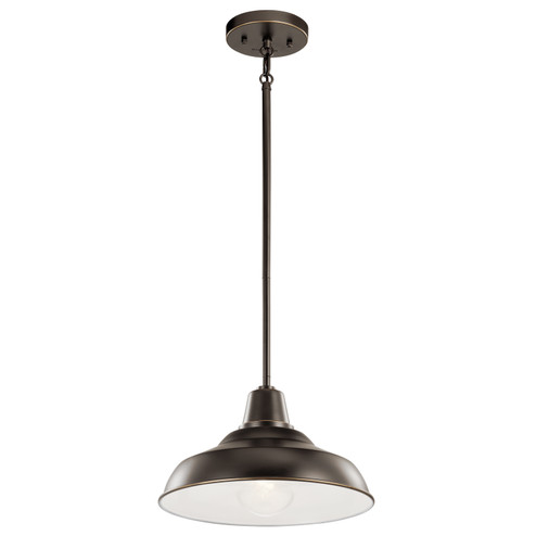 Pier One Light Outdoor Pendant/Semi Flush Mount in Olde Bronze (12|49992OZ)