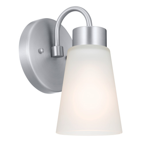 Erma One Light Wall Sconce in Brushed Nickel (12|52445NI)