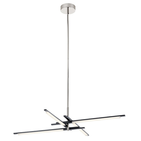 Charter LED Pendant in Matte Black (12|84081MBK)