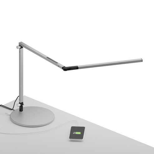 Z-Bar LED Desk Lamp in Silver (240|AR3100-CD-SIL-USB)