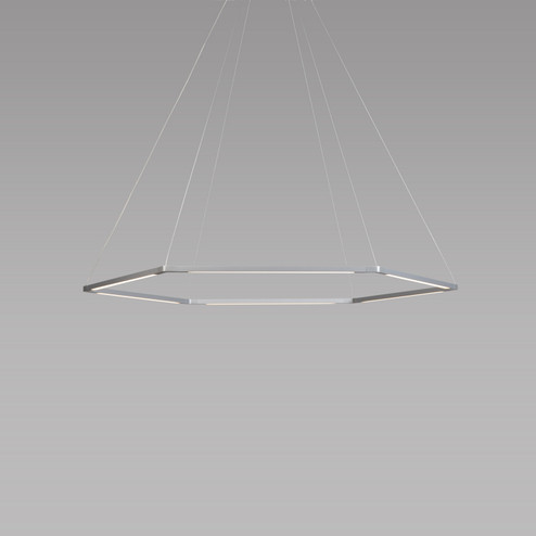 Z-Bar Pendant LED Pendant in Silver (240|ZBP-16-H-SW-SIL-CNP)