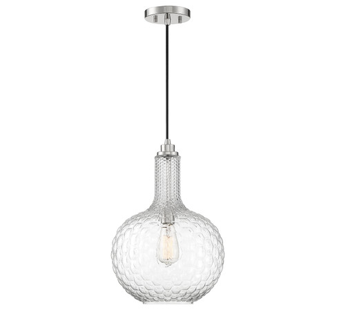 Kantor One Light Pendant in Polished Nickel (159|V6-L7-2930-1-109)