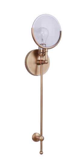 One Light Wall Lamp in Aged Brass (90|190030)