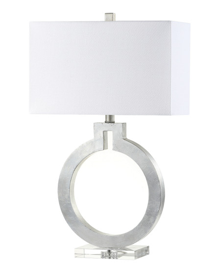 One Light Table Lamp in Silver Leaf (90|320044)