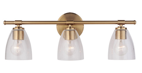 Solebay Three Light Vanity in Brass (90|320324)