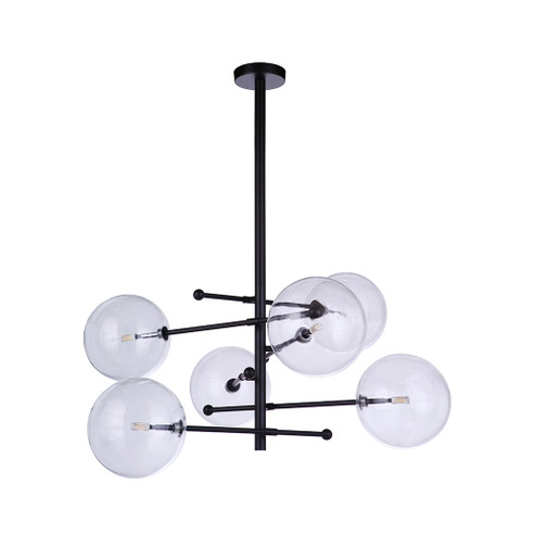 Arlo LED Chandelier in Black (90|610608)