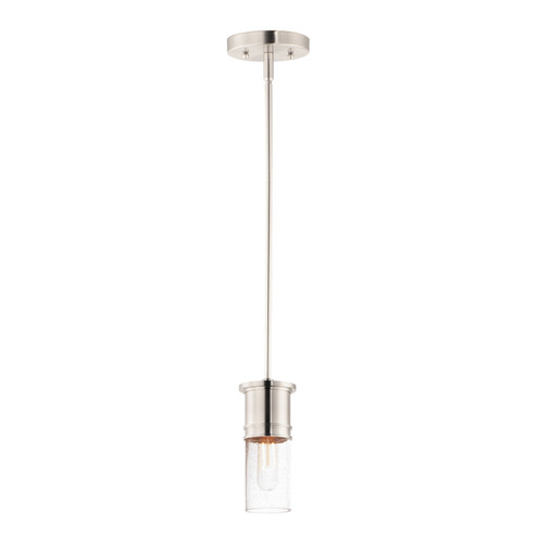 Rexford One Light Mini Pendant in Satin Nickel (16|10362CDSN)