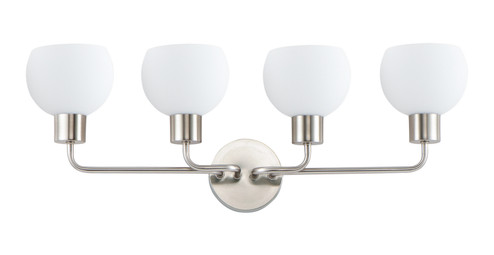 Coraline Four Light Bath Vanity in Satin Nickel (16|11274SWSN)