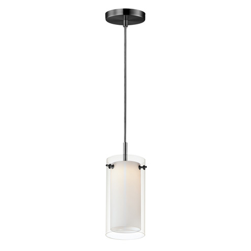 Duo LED Mini Pendant in Black (16|12289CLSWBK)