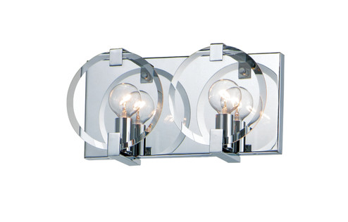 Looking Glass Two Light Wall Sconce in Polished Chrome (16|21292CLPC)