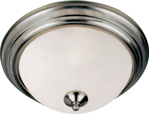 Essentials - 584x Two Light Flush Mount in Satin Nickel (16|5841FTSN)