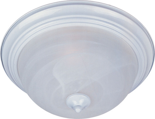 Essentials - 584x Two Light Flush Mount in White (16|5841MRWT)