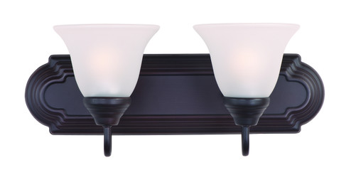 Essentials - 801x Two Light Bath Vanity in Oil Rubbed Bronze (16|8012FTOI)