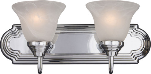 Essentials - 801x Two Light Bath Vanity in Polished Chrome (16|8012MRPC)