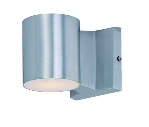 Lightray LED LED Outdoor Wall Sconce in Brushed Aluminum (16|86106AL)