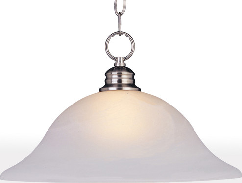 Essentials - 9106x One Light Pendant in Satin Nickel (16|91076FTSN)