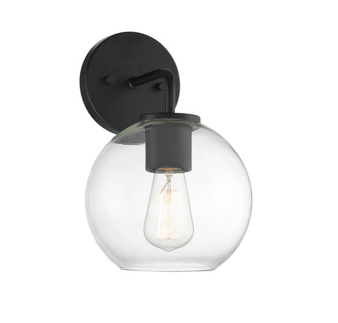 Moutd One Light Outdoor Wall Sconce in Matte Black (446|M50044BK)