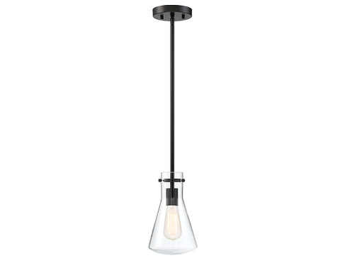 Mpend One Light Pendant in Matte Black (446|M70063MBK)