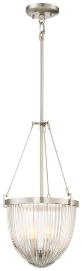 Atrio Three Light Pendant in Brushed Nickel (7|2323-84)