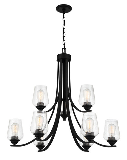 Shyloh Nine Light Chandelier in Coal (7|4929-66A)