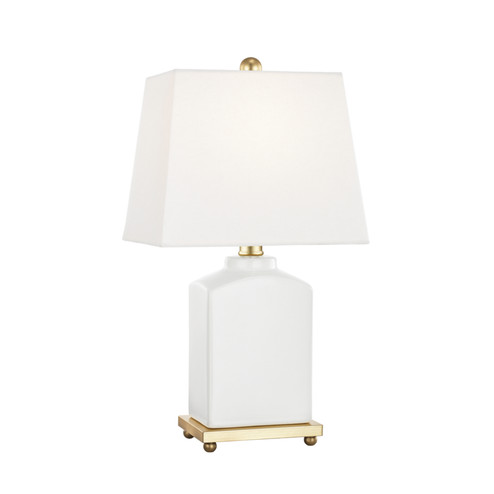 Brynn One Light Table Lamp in Cloud (428|HL268201-CL)