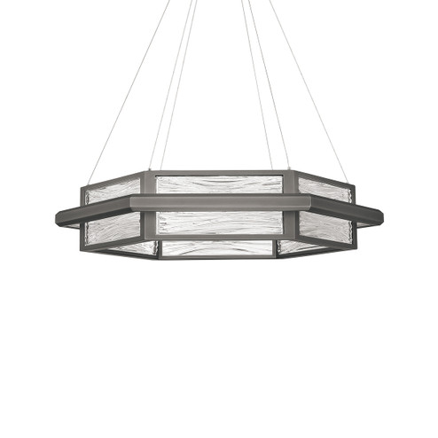 Atlantis LED Chandelier in Antique Nickel (281|PD-39928-AN)