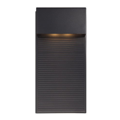 Hiline LED Outdoor Wall Sconce in Black (281|WS-W2312-BK)