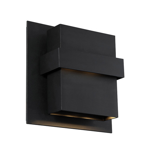 Pandora LED Outdoor Wall Sconce in Black (281|WS-W30511-BK)
