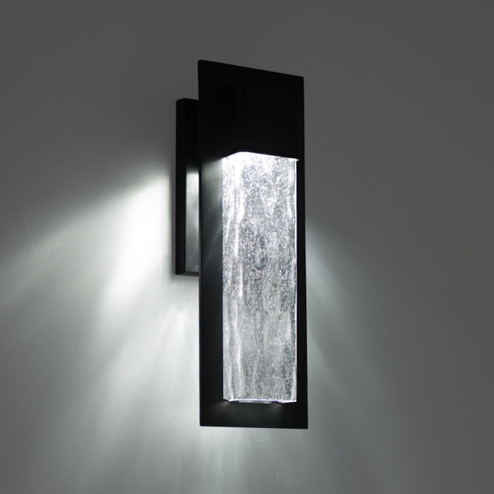 Mist LED Outdoor Wall Sconce in Black (281|WS-W54025-BK)