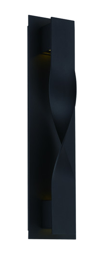 Twist LED Outdoor Wall Sconce in Black (281|WS-W5620-BK)
