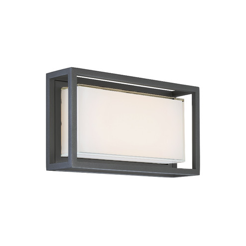 Framed LED Outdoor Wall Sconce in Bronze (281|WS-W73614-BZ)