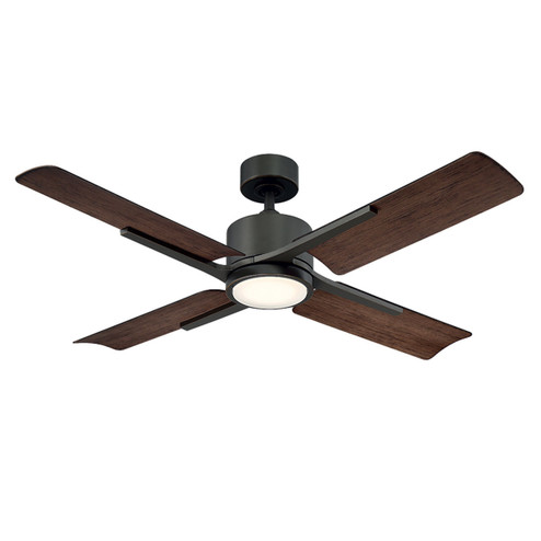 Cervantes 56''Ceiling Fan in Oil Rubbed Bronze/Dark Walnut (441|FR-W1806-56L-OB/DW)