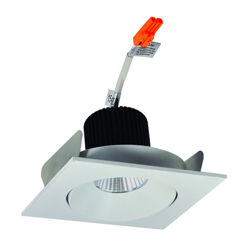 Rec Iolite 4'' Square Cone Regress Adj, in White Reflector / White Flange (167|NIO-4SC35XWW/10)