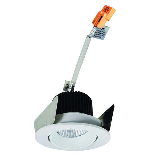 Rec Iolite 2'' Round Cone Reg. Adjustable in White Reflector / White Flange (167|NIOB-2RCCDXWW)