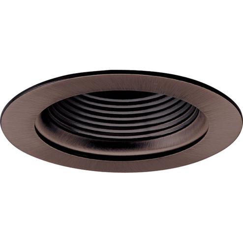 Rec Lv 4'' Trim 4''Stepped Baffle in Bronze (167|NL-410BZ)