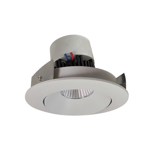 LED Pearl Adjustable Trim in White Reflector / White Flange (167|NPR-4RC30XWW)