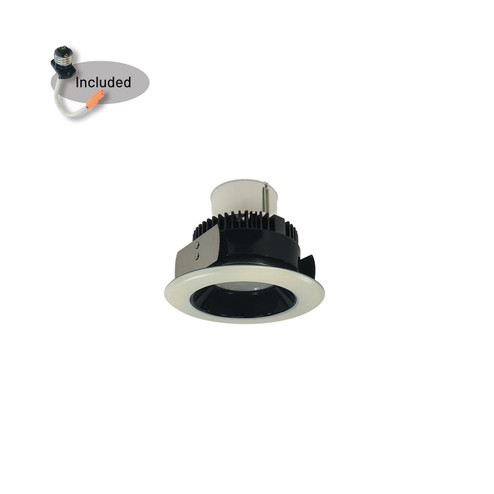 Rec LED Marquise 2 - 4'' Recessed in Black / White (167|NRMC2-41L0927SBW)