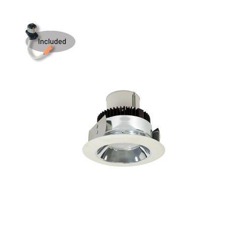 Rec LED Marquise 2 - 4'' Recessed in Clear / White (167|NRMC2-41L0930MCW)